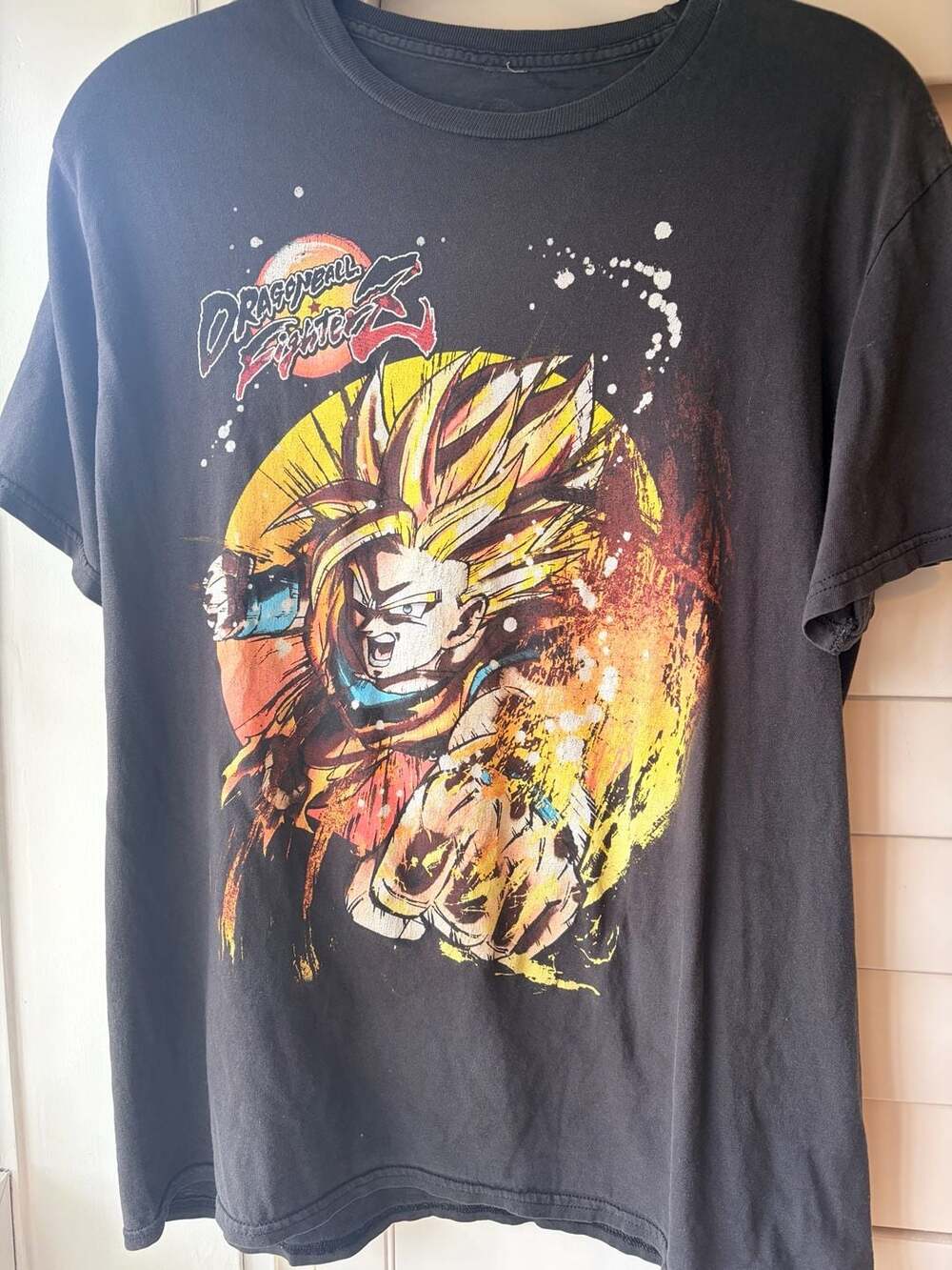 Dragon Ball FighterZ Graphic T-Shirt Retro Grunge Novelty Anime